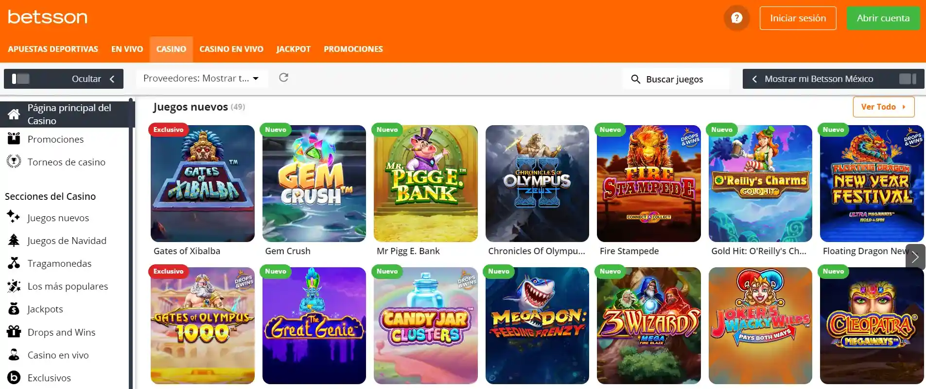 Tragamonedas en Betsson casino dinero real casino colombia
